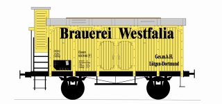 BuBi Model TT40086 - TT - Bierwagen Westfalen